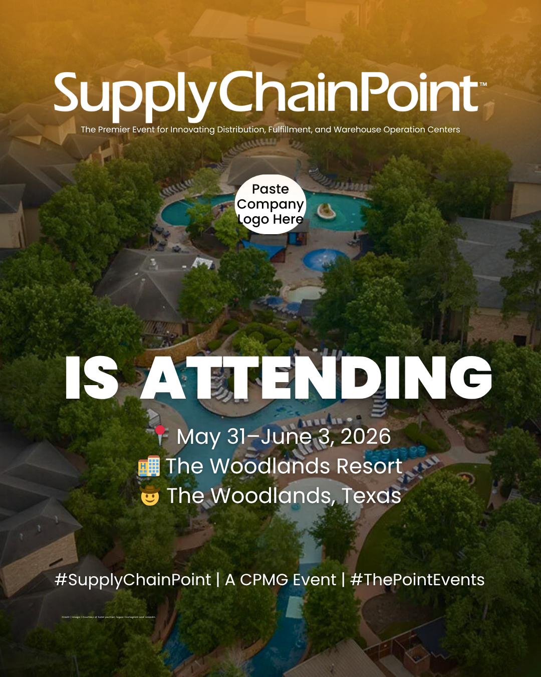 SupplyChainPoint 2026 is Attending 1080 x 1350
