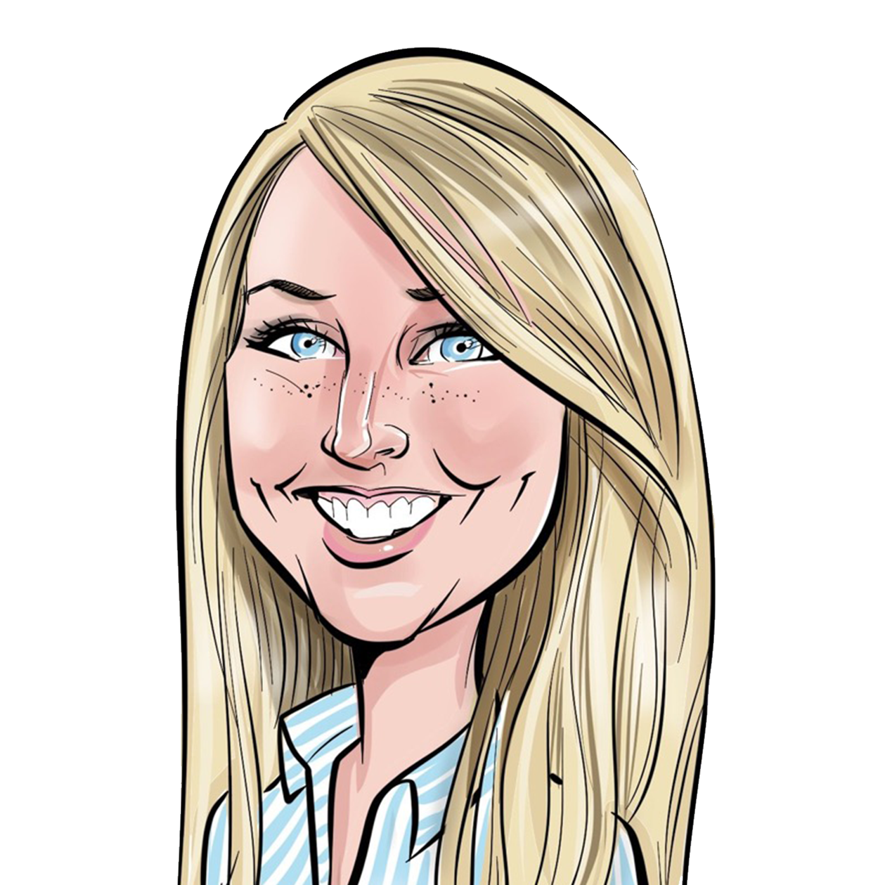 Ann Wheeler caricature headshot